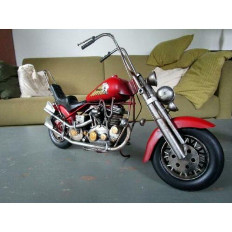 metalen model motorfiets, Indian