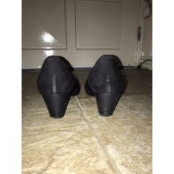 Donkerblauwe Gabor pumps maat 6 1/2