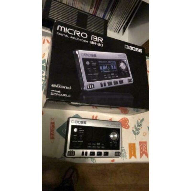 Boss br-80 digital recorder zgan