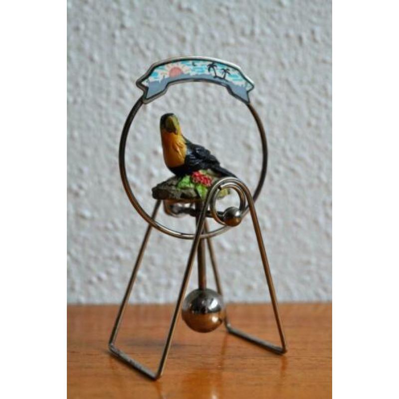 Vintage Toekan beeldje Jaren '70