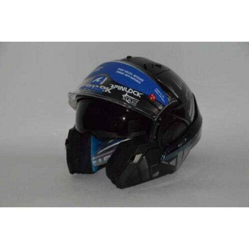 Shark evo-one Lithion dual zwart grijs L