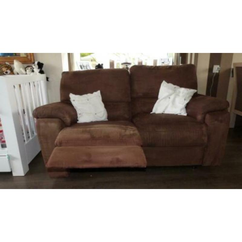 2-zits bank en 3-zits bank met relax-units