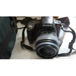 Sony A290L digitale camera met tas