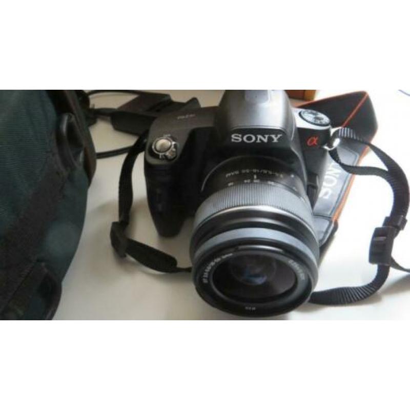 Sony A290L digitale camera met tas