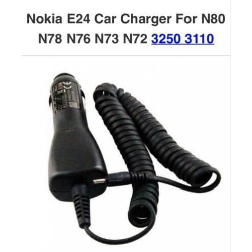 Nokia Car Charger E24 autolader telefoon