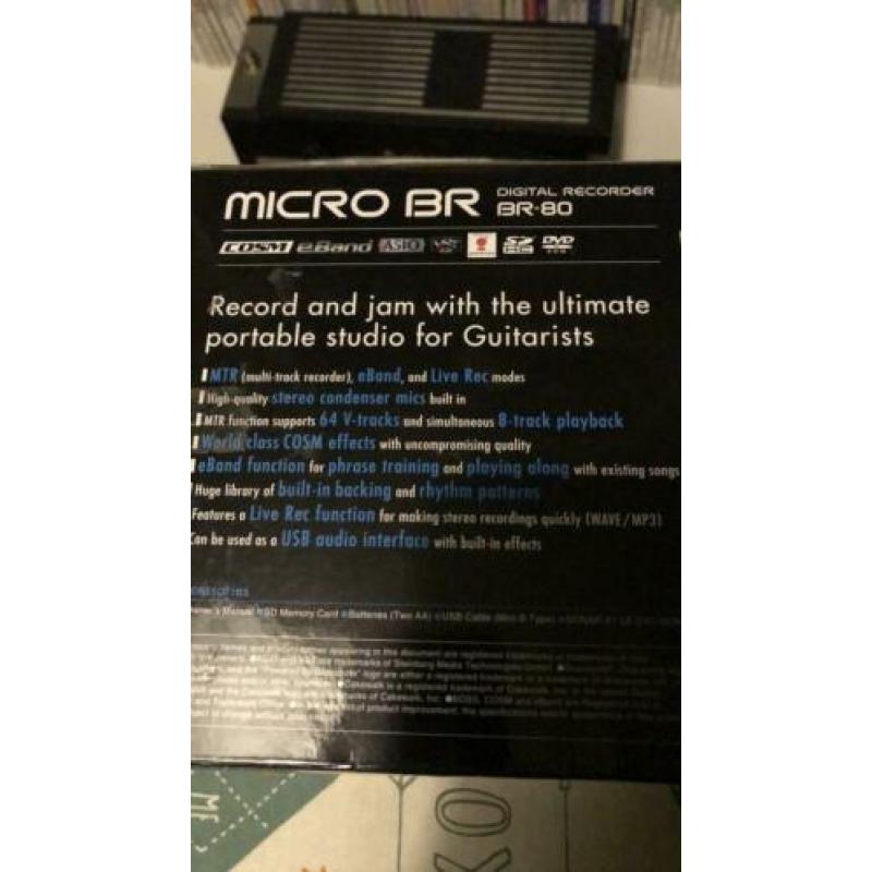Boss br-80 digital recorder zgan