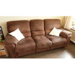 2-zits bank en 3-zits bank met relax-units