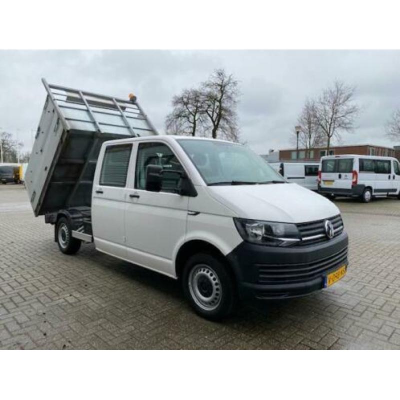 Volkswagen Transporter 2.0 TDI L2H1 DC 6 persoons pickup kip