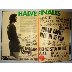 Europa Cup '73 Boek met de geschiedenis van 1955 tot 1973