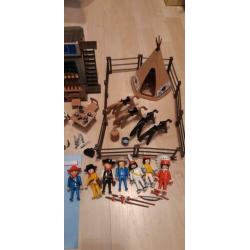 Playmobil 4431 Sheriff en Indianen + vintage extra's