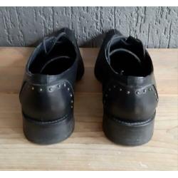 Nette/aparte leren Melik schoenen. Maat 43