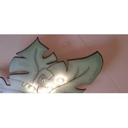 Unieke handgemaakte plafond lamp plafoniere jungle safari