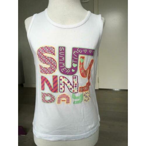 PALOMINO shirt / top wit mt 128 nette staat ZD