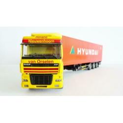 Lion Toys Daf 95 XF van Orselen met 40 ft. Hyundai Containe