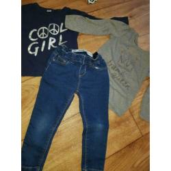 14 stuks meisjes kleding maat 86 92