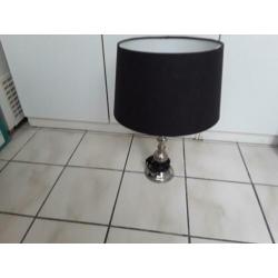 Tafellamp hoogte 52 cm.