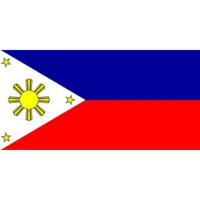 Pinoy vlaggen, Filipijnen, vlag 90 x 150 cm