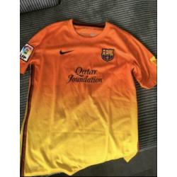 Fc Barcelona en Ajax T-shirt maat M
