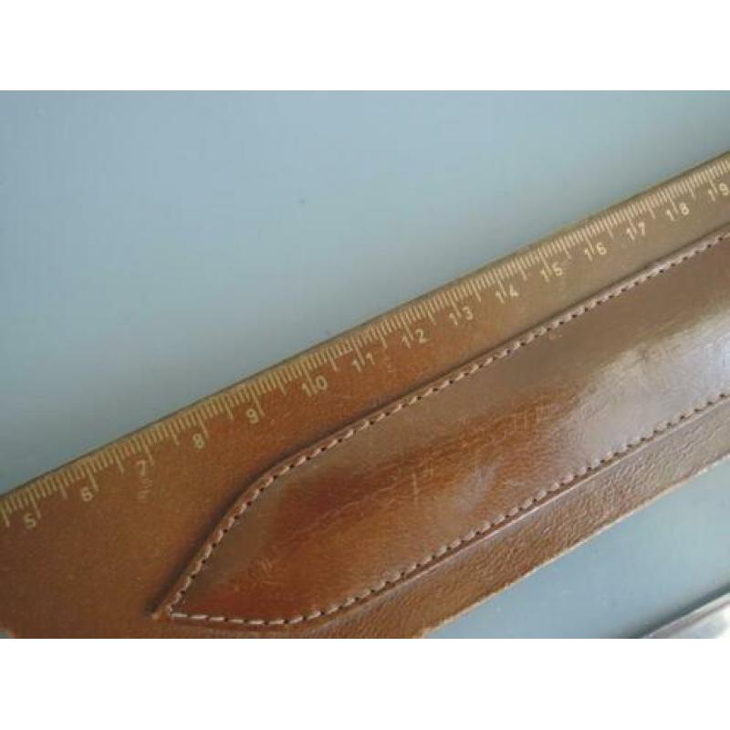 Vintage briefopener met centimeter vermelding