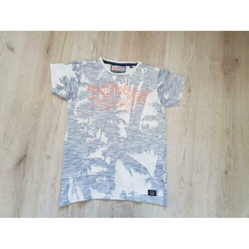 Petrol t-shirt maat 140