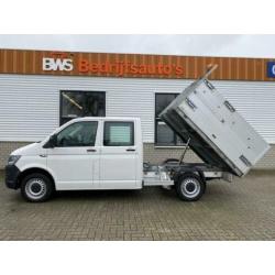 Volkswagen Transporter 2.0 TDI L2H1 DC 6 persoons pickup kip