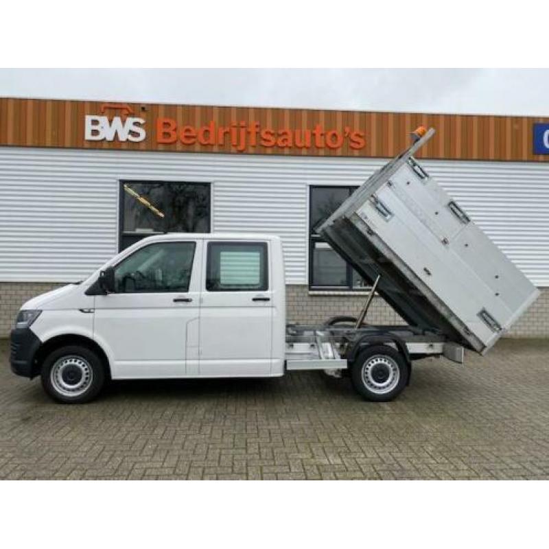 Volkswagen Transporter 2.0 TDI L2H1 DC 6 persoons pickup kip