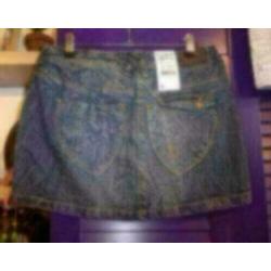 Tumble 'n Dry denim donker blauw kort rokje mt 176 -XS 15331