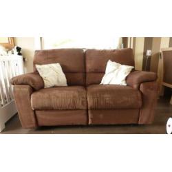 2-zits bank en 3-zits bank met relax-units