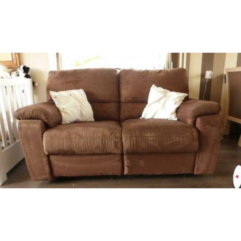 2-zits bank en 3-zits bank met relax-units