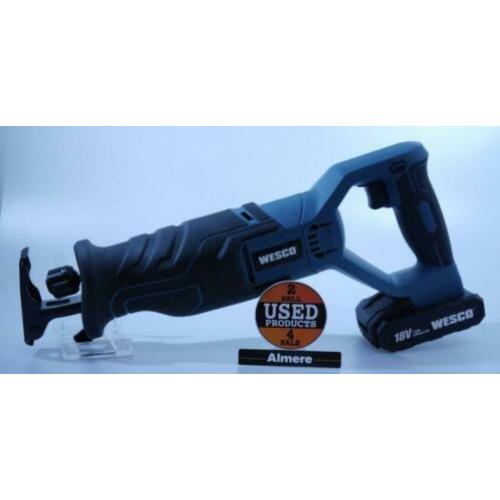 Wesco reciprozaag WS2976.9 Bare Tool