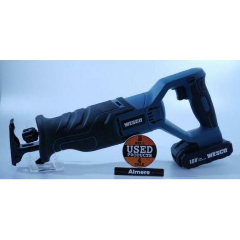 Wesco reciprozaag WS2976.9 Bare Tool