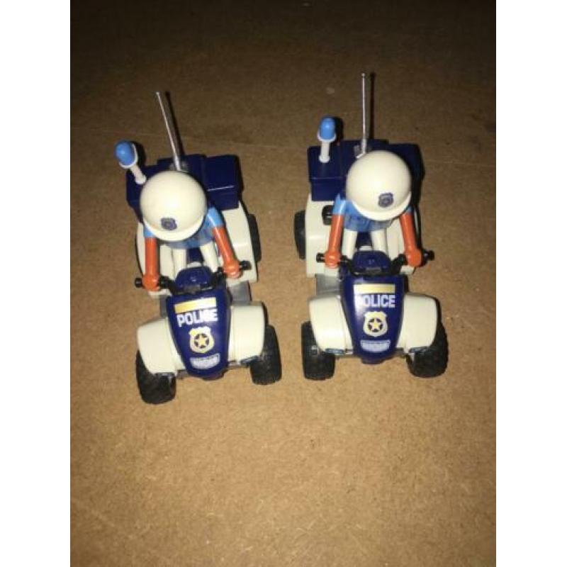 Playmobil politievoertuigen