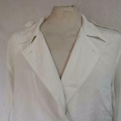 Witte glanzende damesblouse.Mt 38.Merk Ravens