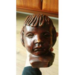 Vintage kinderhoofdje € 7,50
