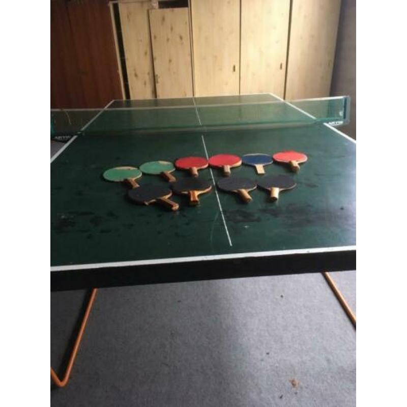 Opvouwbare Tafeltennis tafel.