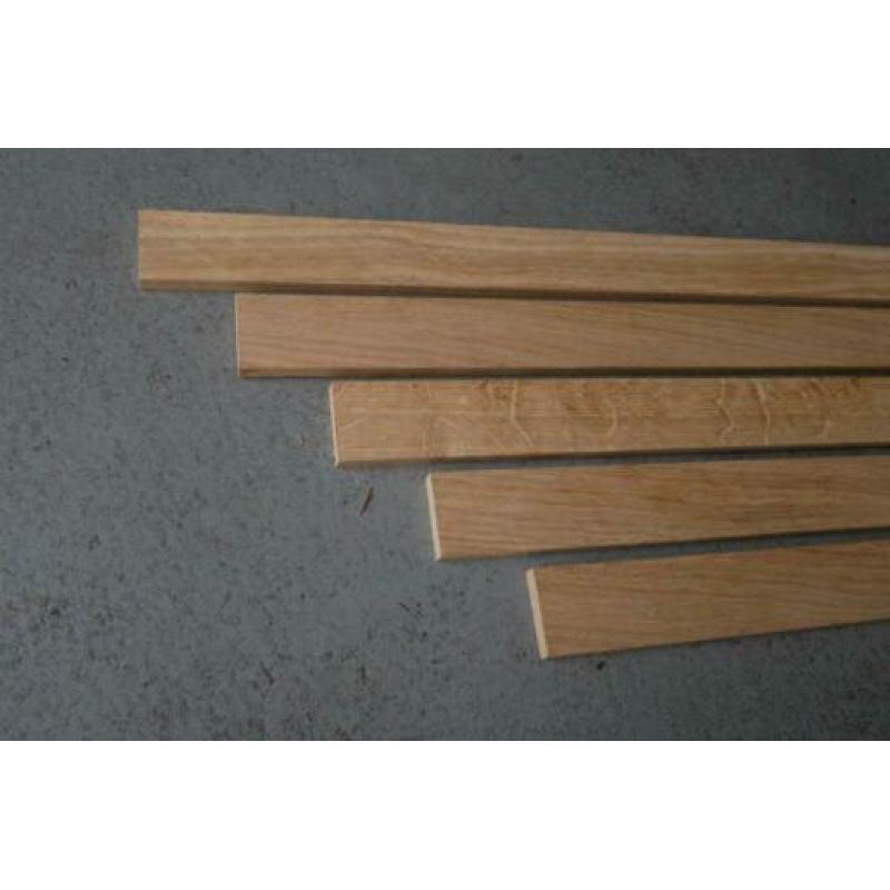 Eiken Hardhouten Gladgeschaafde Latten: Diverse Maten!