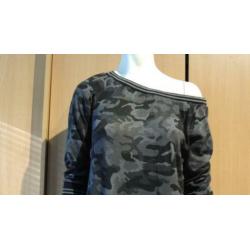 Leuke jurk in camouflage print