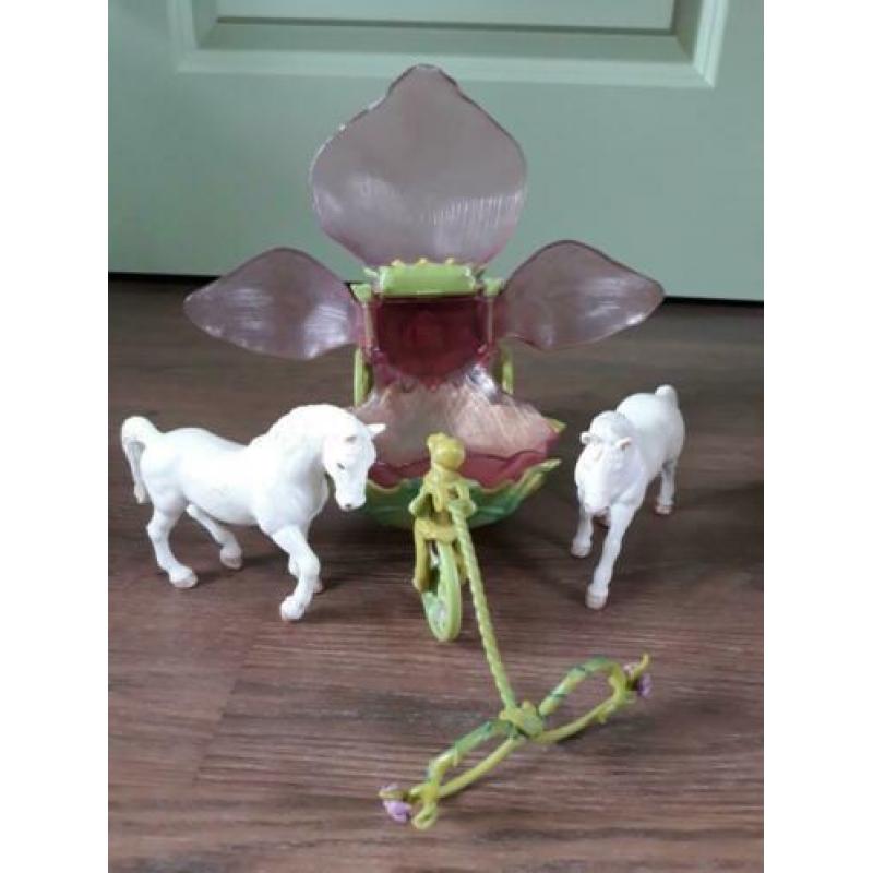 Schleich elfen koets met paarden