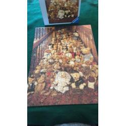 Ravensburger puzzel Teddy-bruiloft 500 stukjes