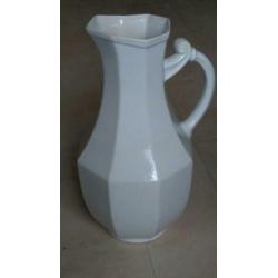 Grote vintage West Germany vaas Bay 691 40. Wit, Hoogte 40cm