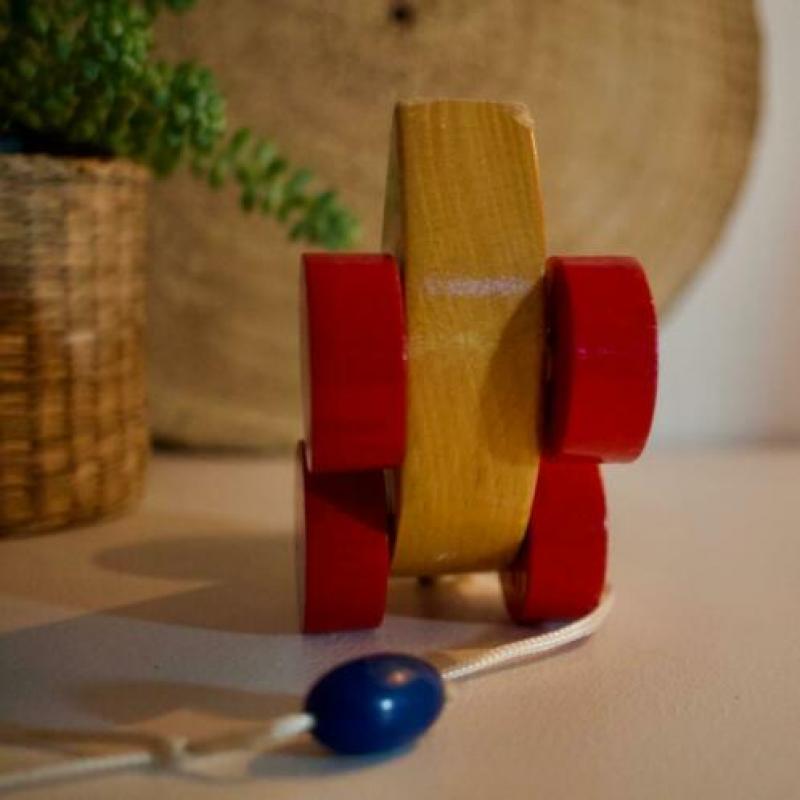 Houten Trek Eend