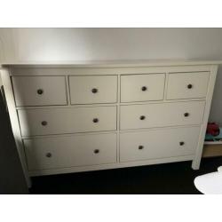 Hemnes Ikea dressoir wit