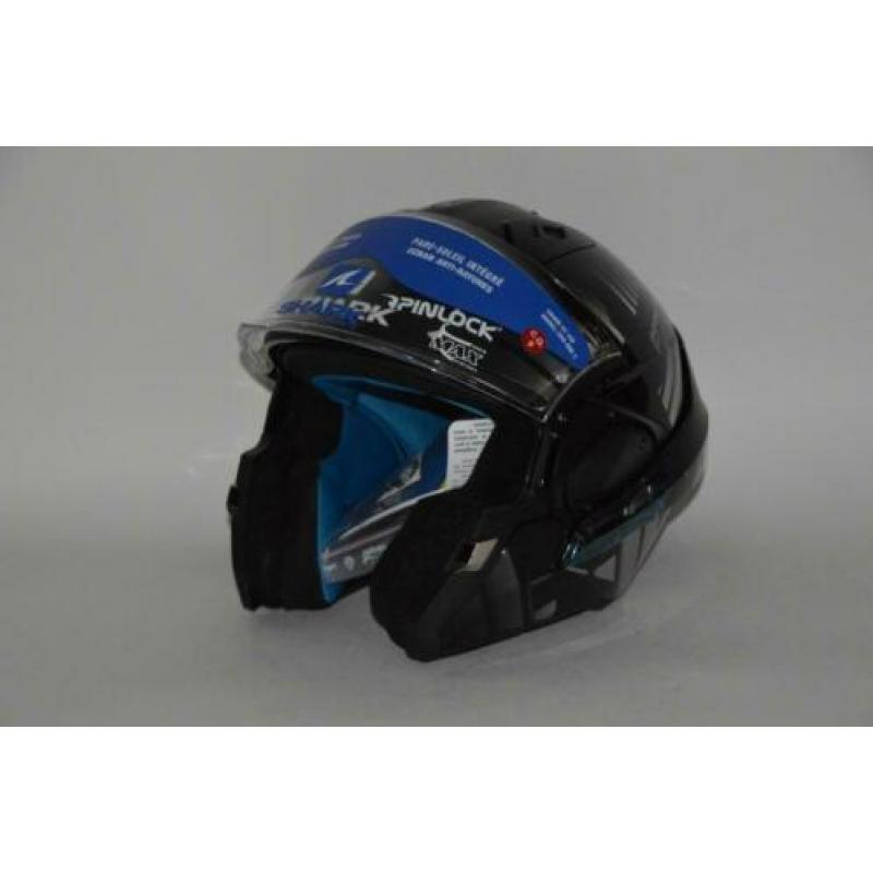 Shark evo-one Lithion dual zwart grijs L