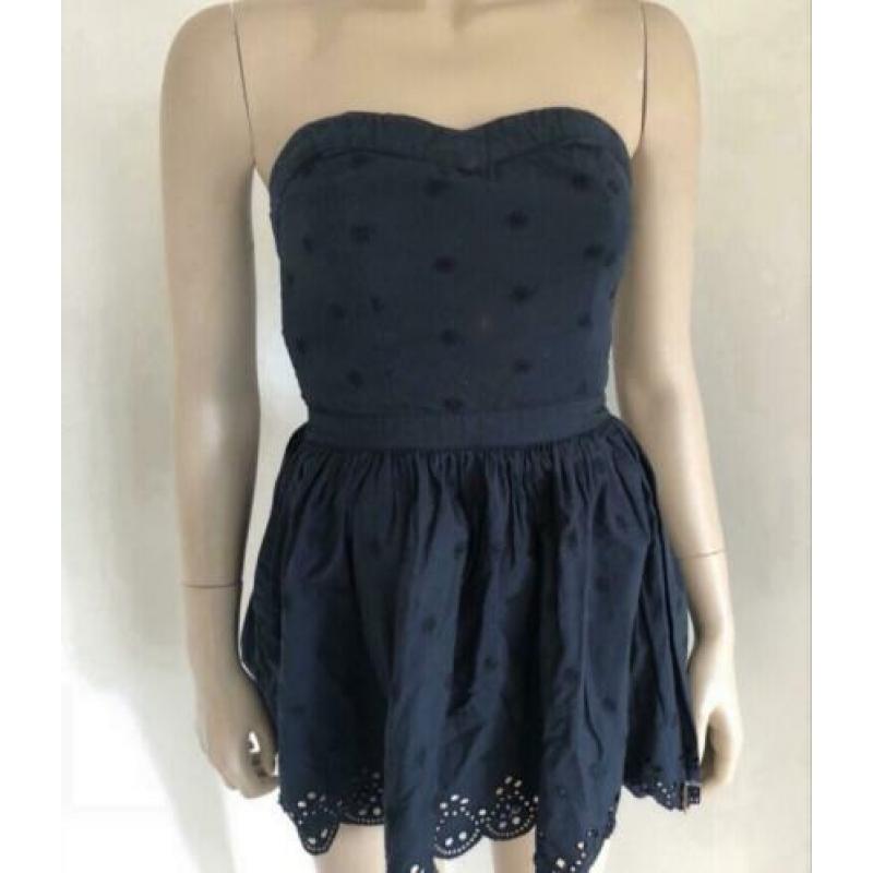 Superdry blauw jurk maat XS