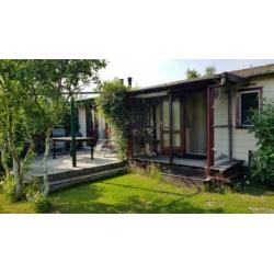 Te huur op Texel Chalet Bremakker op prachtige locatie.