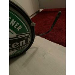 Heineken lichtbak rond