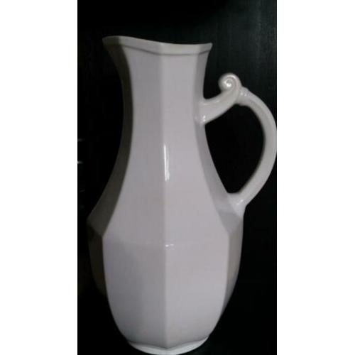 Grote vintage West Germany vaas Bay 691 40. Wit, Hoogte 40cm