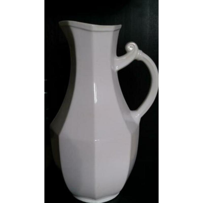 Grote vintage West Germany vaas Bay 691 40. Wit, Hoogte 40cm