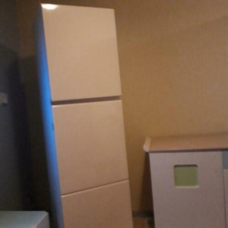 hoogglans siematic keuken kast met inbouw koelkast