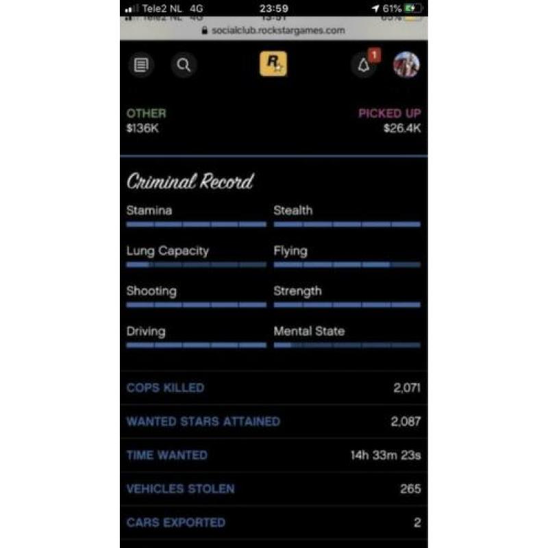 Gta 5 account